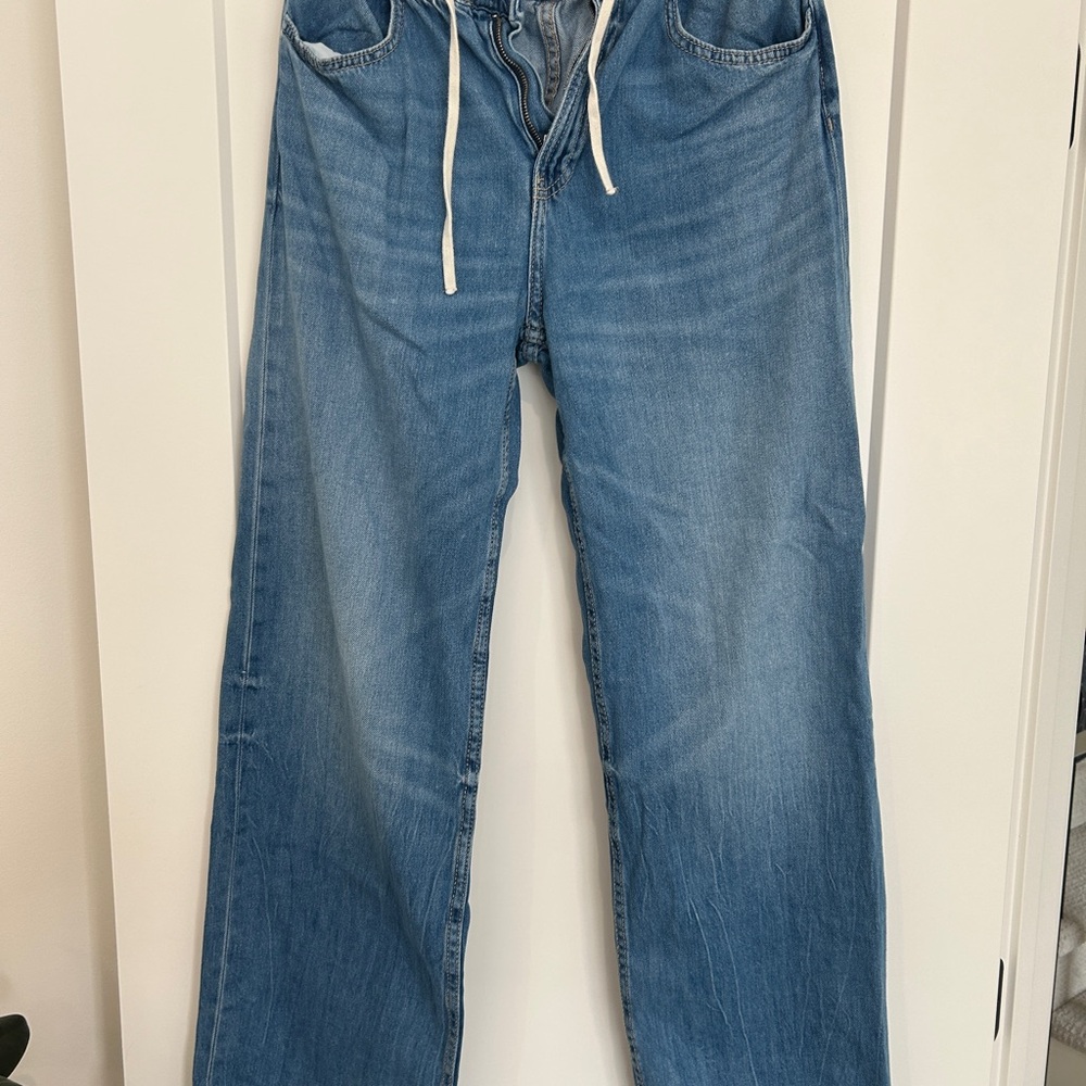 Zara Drawstring Jeans - Picture 2 of 2